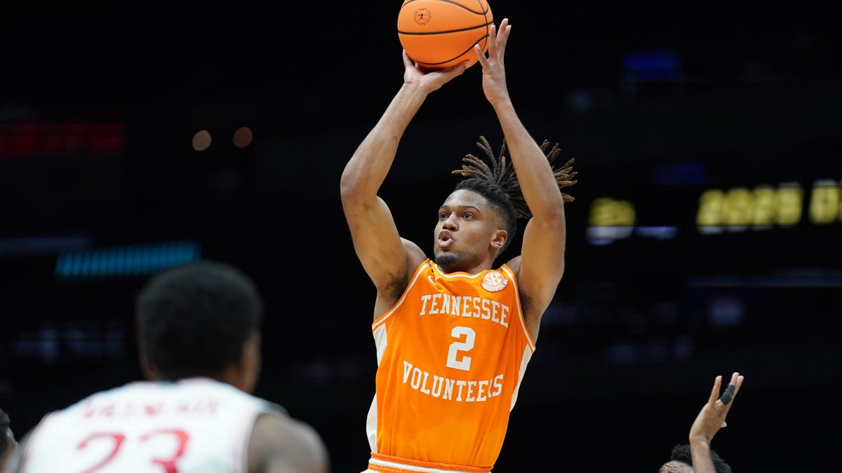 Nets to work out Tennessee's Chaz Lanier ahead of 2025 NBA Draft