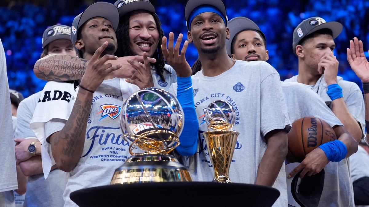 NBA Finals is one big family trip for Shai Gilgeous-Alexander, Thunder