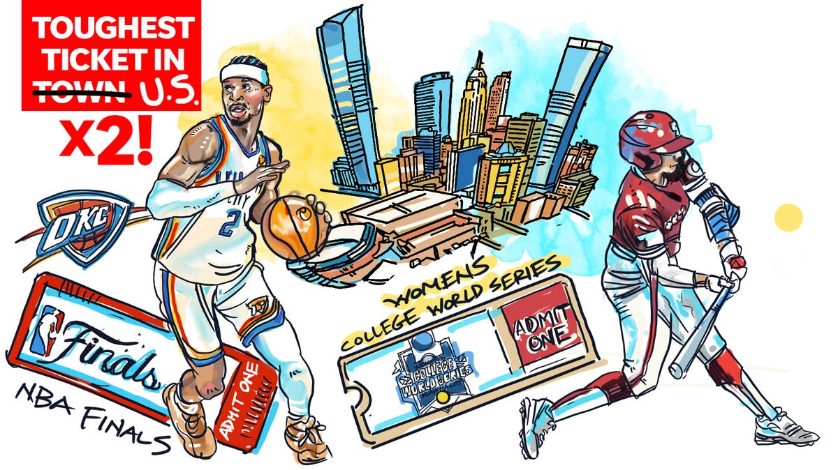 OKC will be in national spotlight with NBA Finals, WCWS