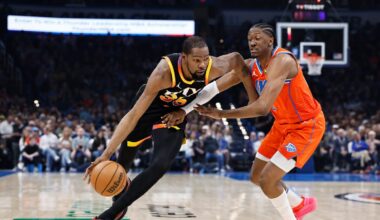Kevin Durant shows love to OKC Thunder: 'They are historically great'