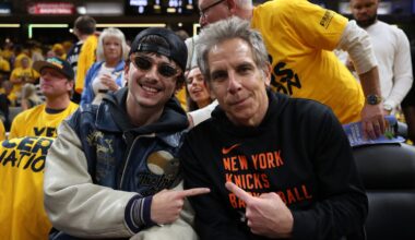 Knicks vs Pacers celebrities Game 6: Timothee Chalamet, Pat McAfee