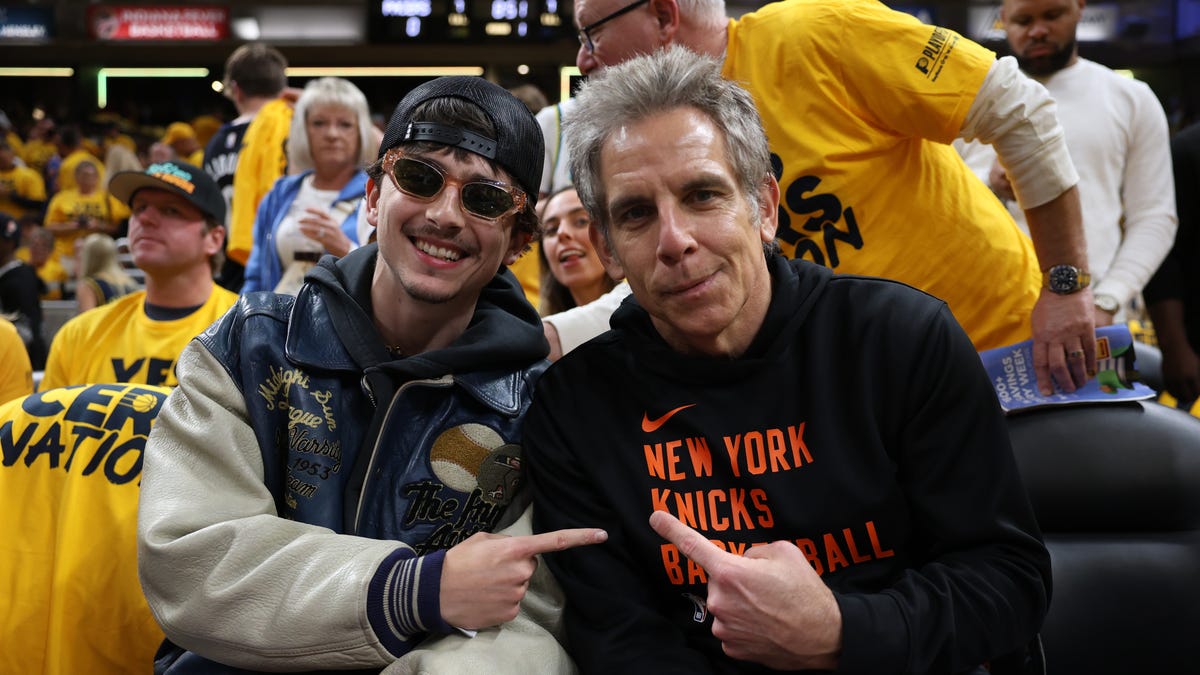 Knicks vs Pacers celebrities Game 6: Timothee Chalamet, Pat McAfee