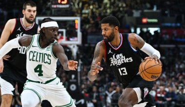 What might the Clippers trade the Celtics for vet guard Jrue Holiday?