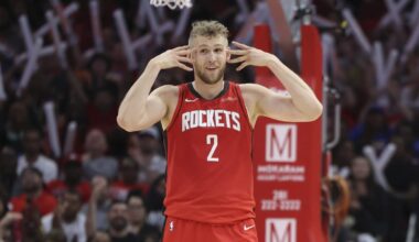 Jock Landale understands and accepts his reduced role in Houston