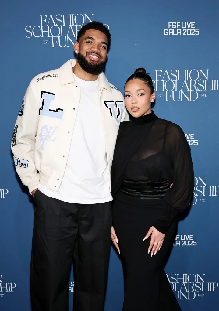 Karl-Anthony Towns and Jordyn Woods have been dating since 2020. Getty Images for Fashion Scholarship Fund
