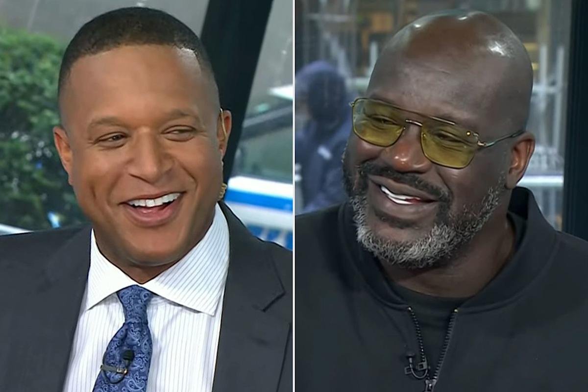 Shaquille O'Neal Offers Craig Melvin $1 Million Cash to Eat a Giant Bowl of Candy on Live TV
