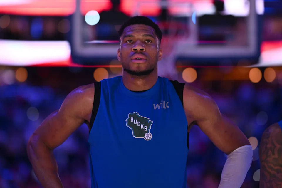 Milwaukee Bucks forward Giannis Antetokounmpo.Kyle Ross-Imagn Images