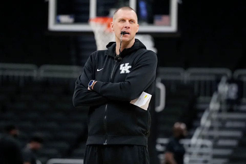 Kentucky Wildcats head coach Mark Pope.© Jeff Hanisch-Imagn Images