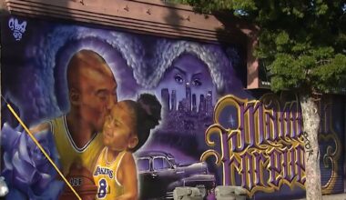 Kobe Bryant Mural Restored After Vandalization Thanks To Luka Doncic Donation