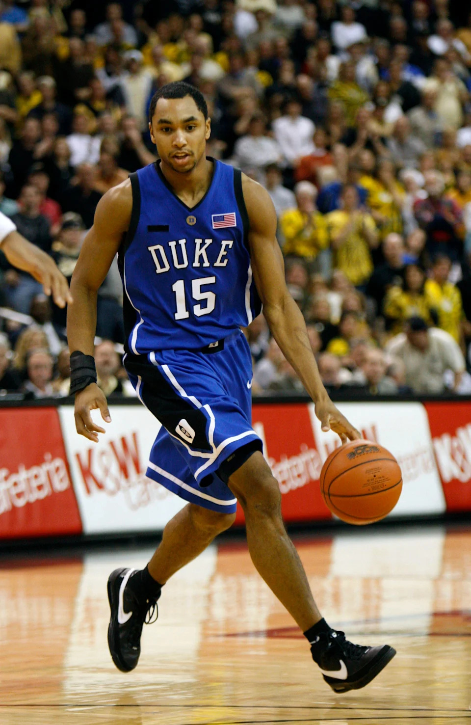 Duke Blue Devils guard Gerald Henderson against Wake Forest.