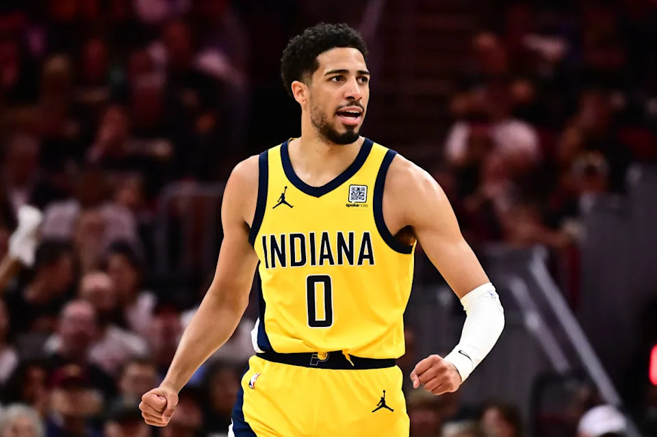 Indiana Pacers guard Tyrese Haliburton (0).Ken Blaze