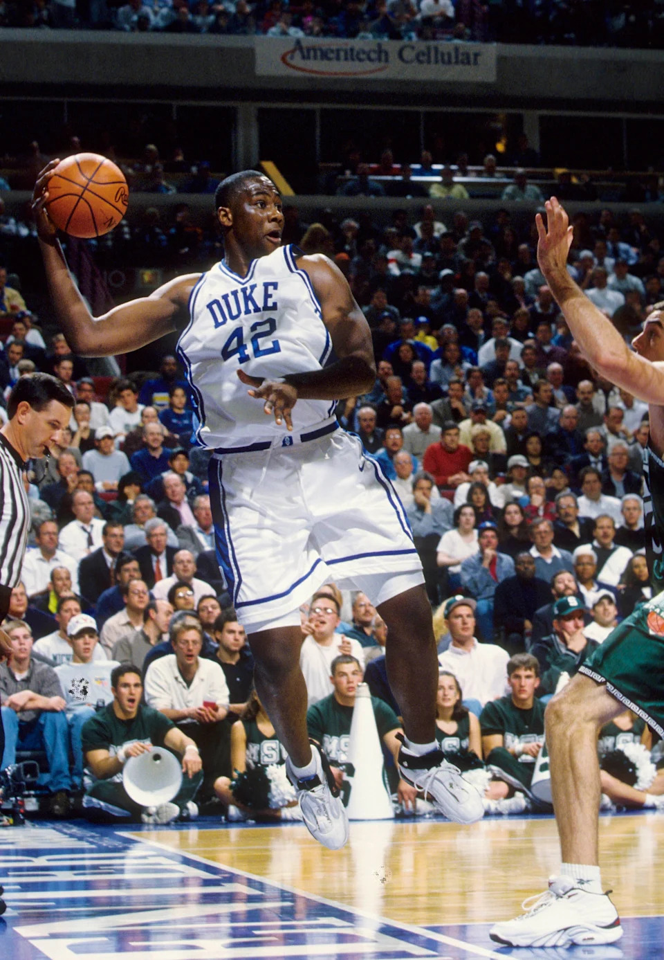 Duke Blue Devils center Elton Brand in action.