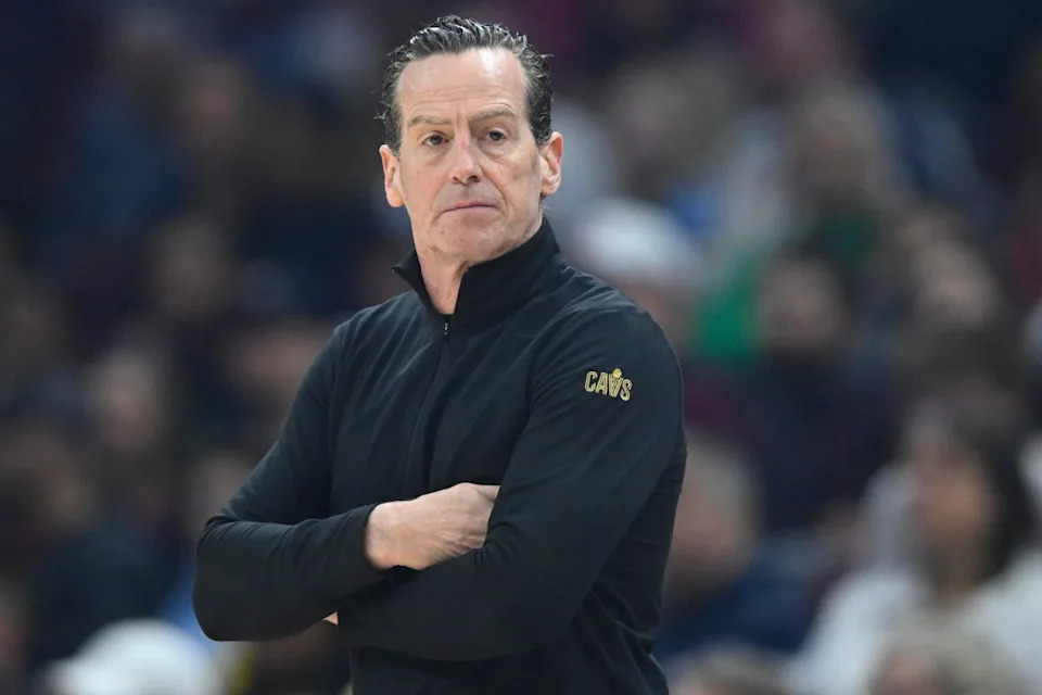 Cleveland Cavaliers head coach Kenny Atkinson© David Richard-Imagn Images