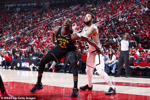 This time, he hit Rockets star Fred VanVleet in the face while attempting a pass on Sunday