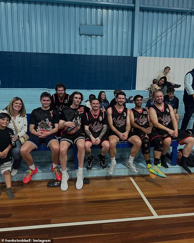 Giddey was friends with one of the Vales players from his junior days and agreed to come and play a game with him