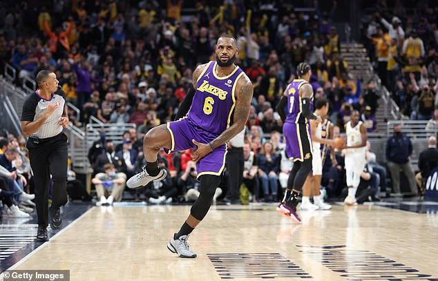LeBron James incurred a $1,500 fine in 2021 for performing a similar gesture in Indianapolis