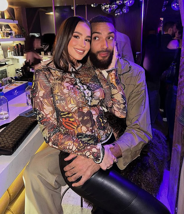 Julia and Rudy have been dating since 2023, welcoming their first child together in May 2024