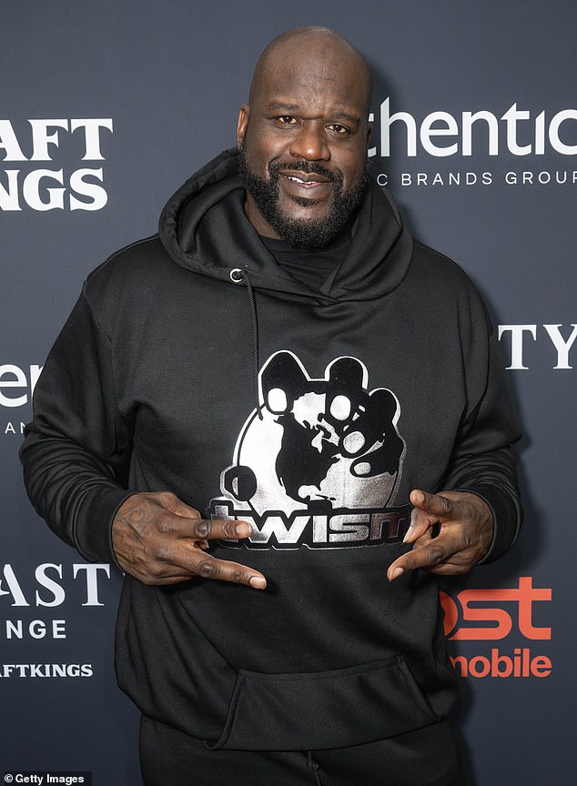Shaquille O'Neal attends the DraftKings and Sports Illustrated All-Star Party In Honor of NBA All-Star Weekend 2025 at Temple Nightclub on February 14