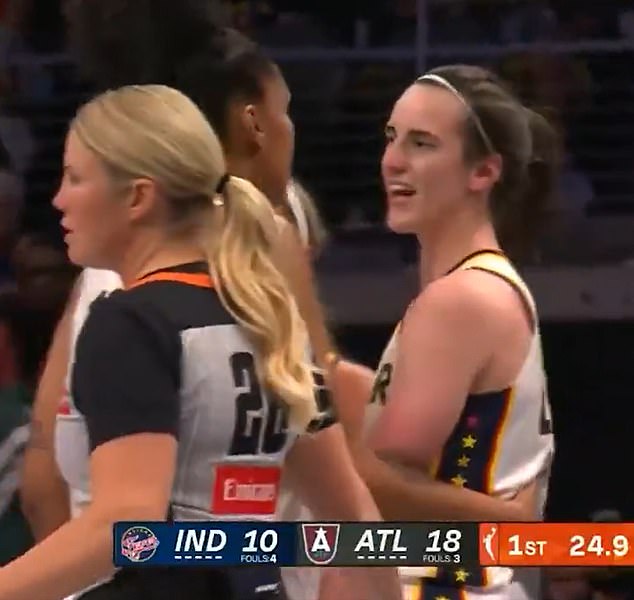 In response to Howard's aggression, it appears Clark said: 'I'm not scared of you'