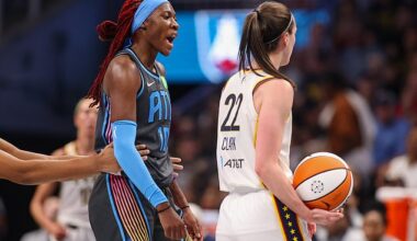 Caitlin Clark involved in fresh clash with black WNBA rival just days after Angel Reese incident