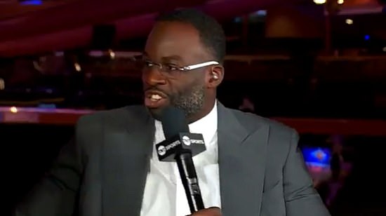 Draymond Green has been serving as a halftime analyst for TNT during the East Finals