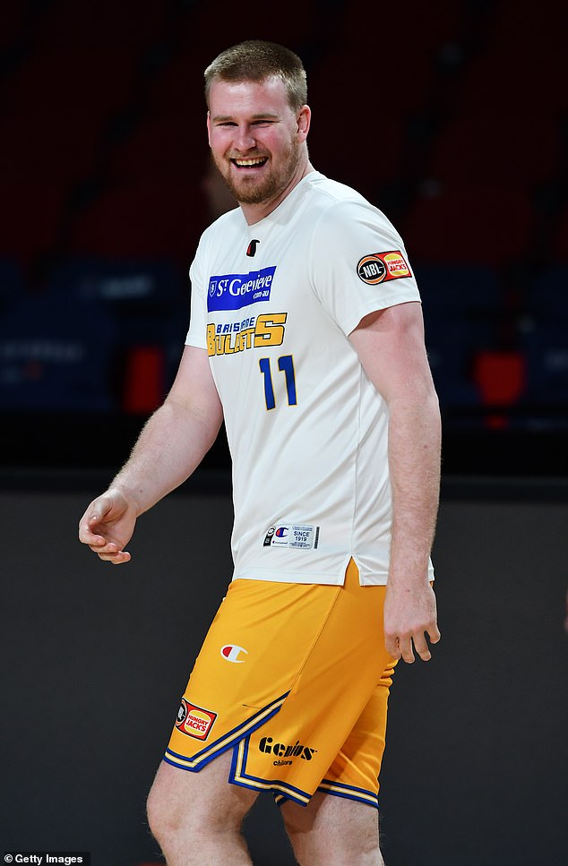 The former NBL Rookie of the Year says he's proud of himself for getting this far