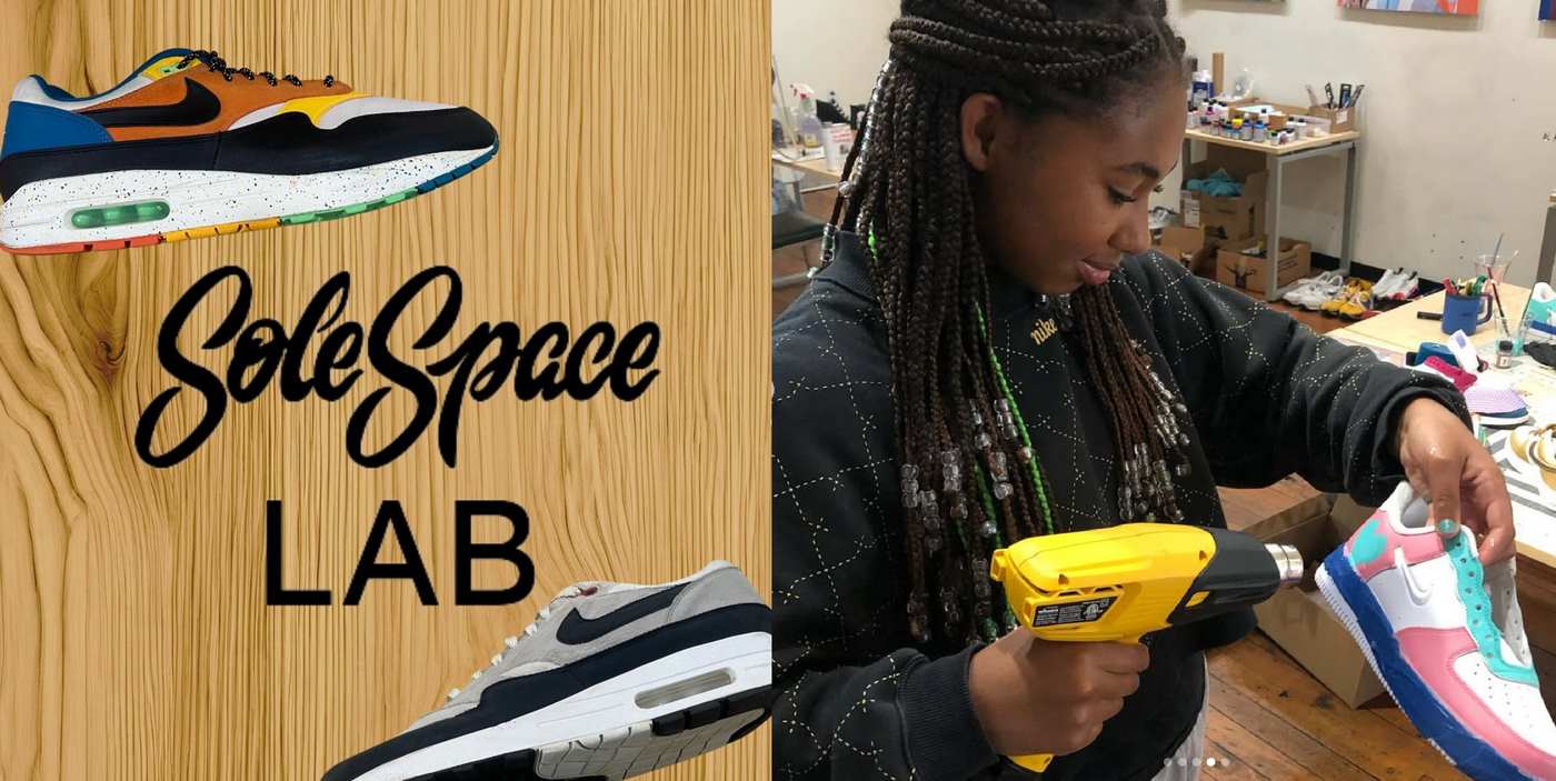 NBA's Warriors Host Unique Sneaker Repair Clinic Teaching Youth How to Refresh Old Kicks