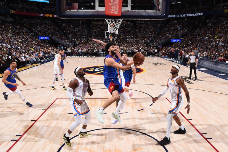 Jamal Murray in action.