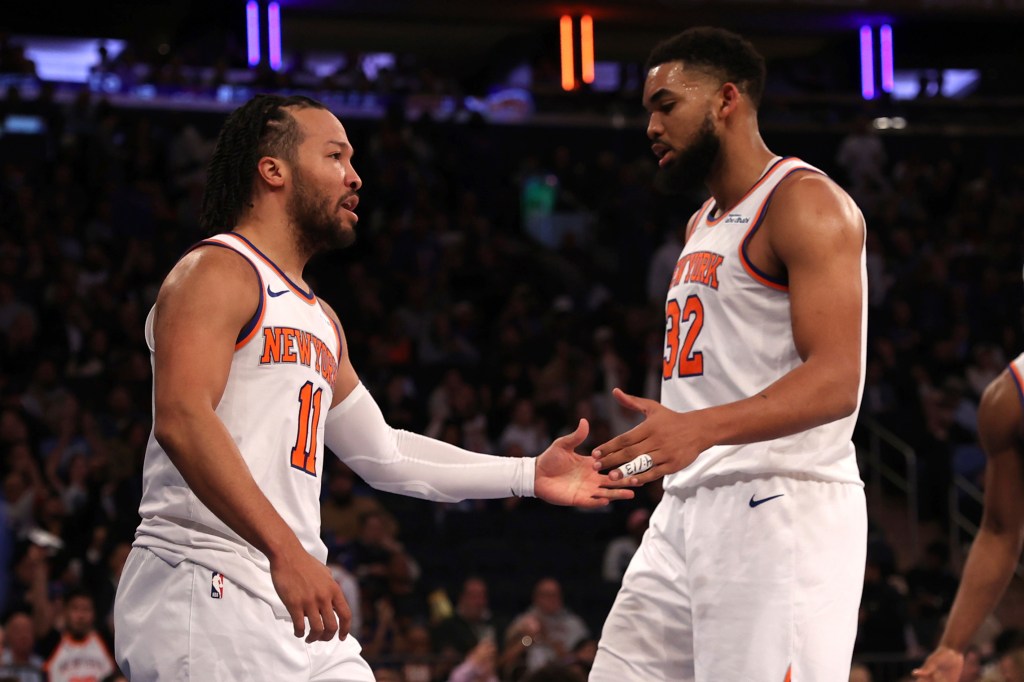 Knicks' Jalen Brunson, Karl-Anthony Towns on their jersey numbers