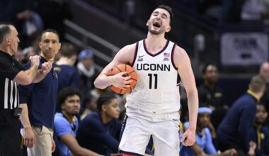 UConn men projected as No. 1 seed in ESPN bracketology