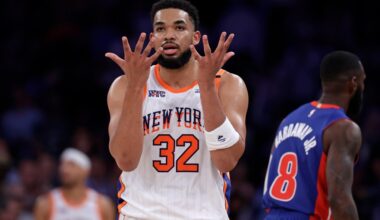 Ahead of Celtics series, Knicks' Karl-Anthony Towns not concerned about shots