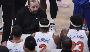 Knicks' Tom Thibodeau 3 wins shy of 1st NBA Finals appearance