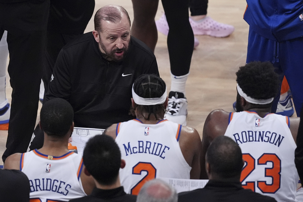 Knicks' Tom Thibodeau 3 wins shy of 1st NBA Finals appearance
