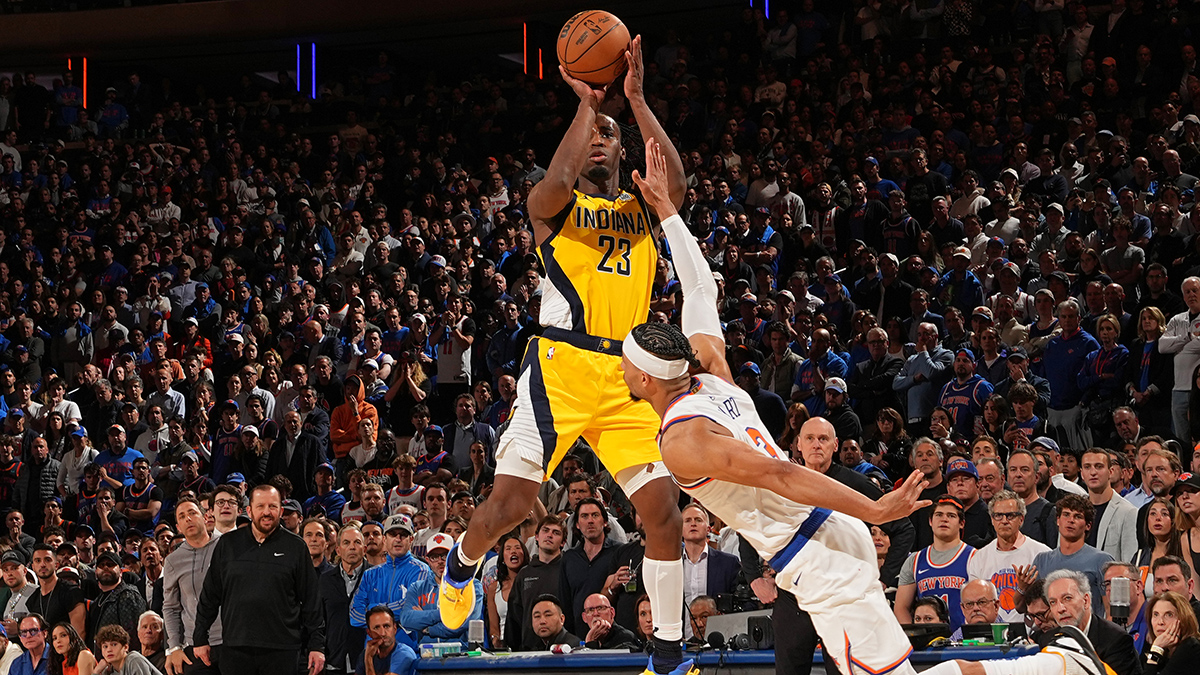 Aaron Nesmith makes wild NBA history in Pacers’ win over Knicks – NBC Sports Boston