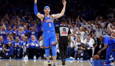 Magic Johnson Congratulates Thunders' Alex Caruso For Returning To NBA Finals