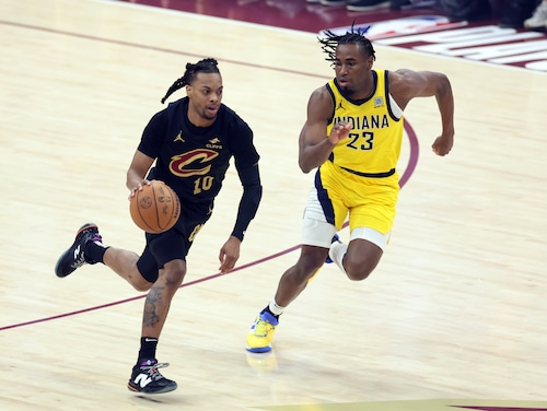 Cleveland Cavaliers vs. Indiana Pacers in game 5 of the Eastern Conference semifinals, May 13, 2025