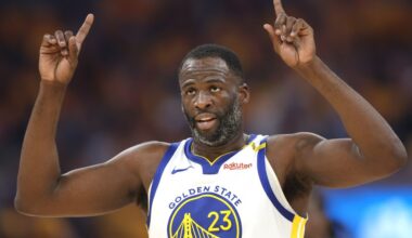 Warriors' Draymond Green named to NBA all-defense team