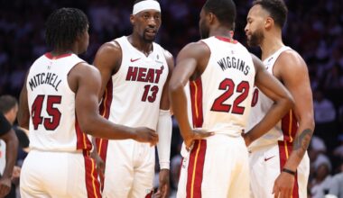 Miami Heat's Bam Adebayo a stabilizing force amid chaos