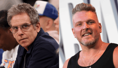 Ben Stiller and Pat McAfee