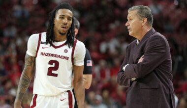 Otega Oweh (left) and Koby Brea - Dr. Michael Huang, Kentucky Sports Radio