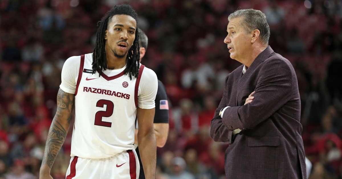 Otega Oweh (left) and Koby Brea - Dr. Michael Huang, Kentucky Sports Radio