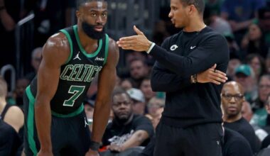 How Jaylen Brown led Celtics on, off court after Jayson Tatum injury