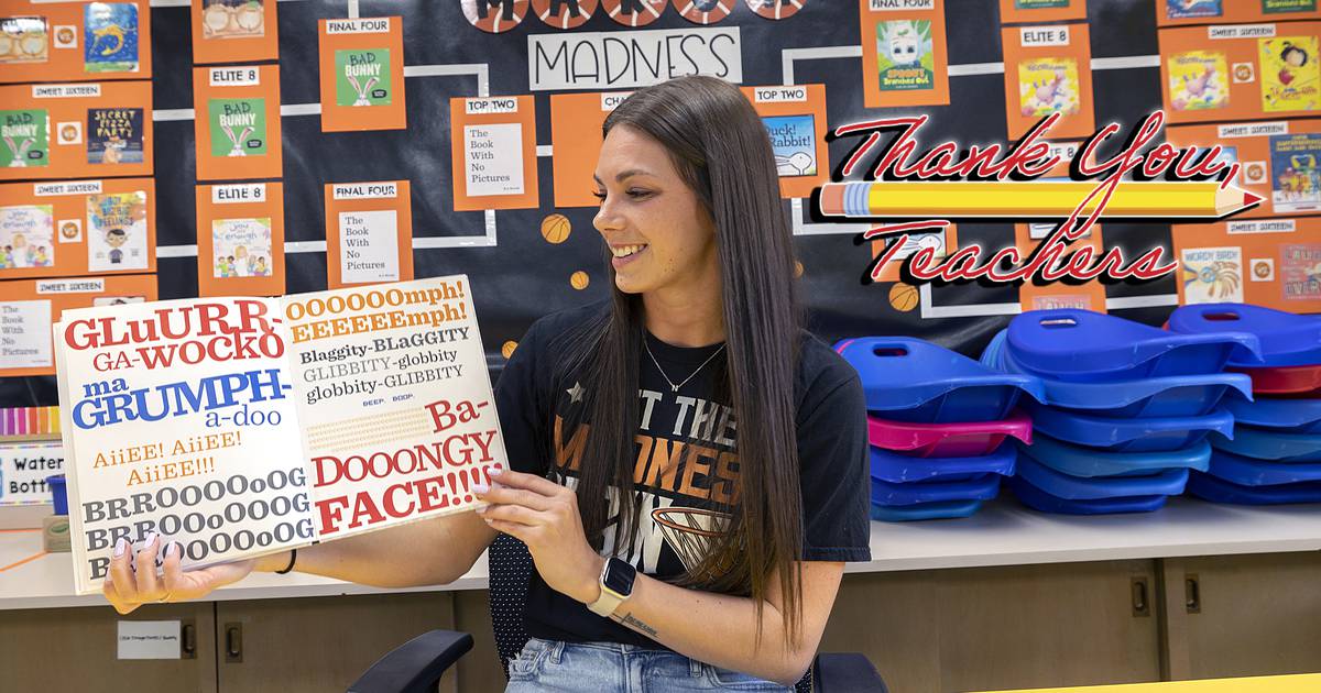 Dixon teacher combines books, basketball in special March Madness tradition at Jefferson Elementary – Shaw Local