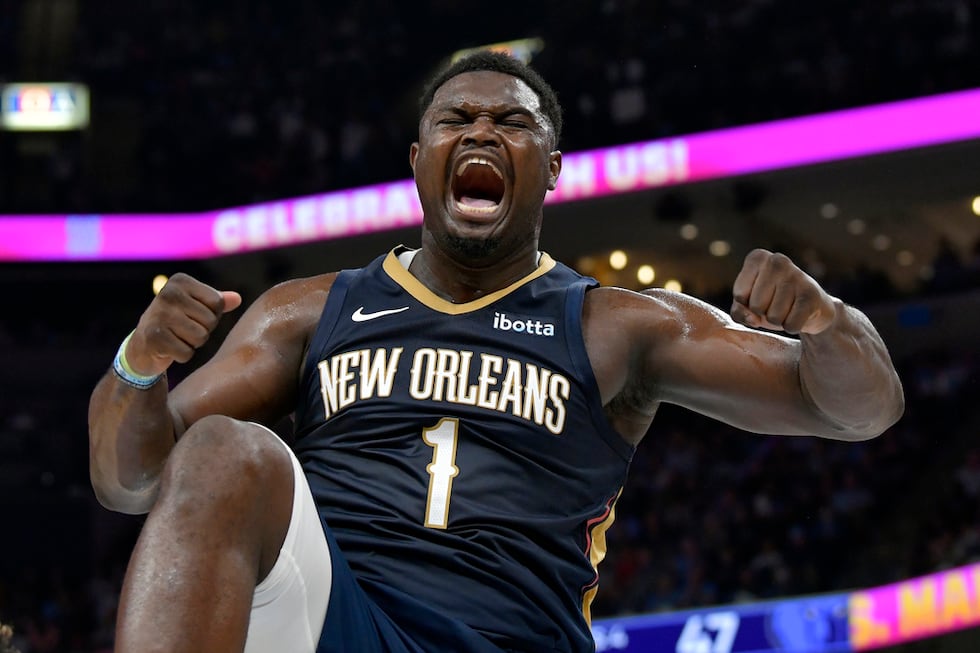 Forward Zion Williamson was the No. 1 overall pick after the New Orleans Pelicans won the NBA...