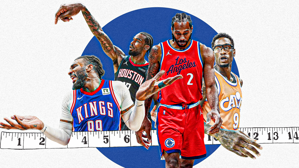 NBA Draft Combine: The players with biggest hands ever (relative to height)