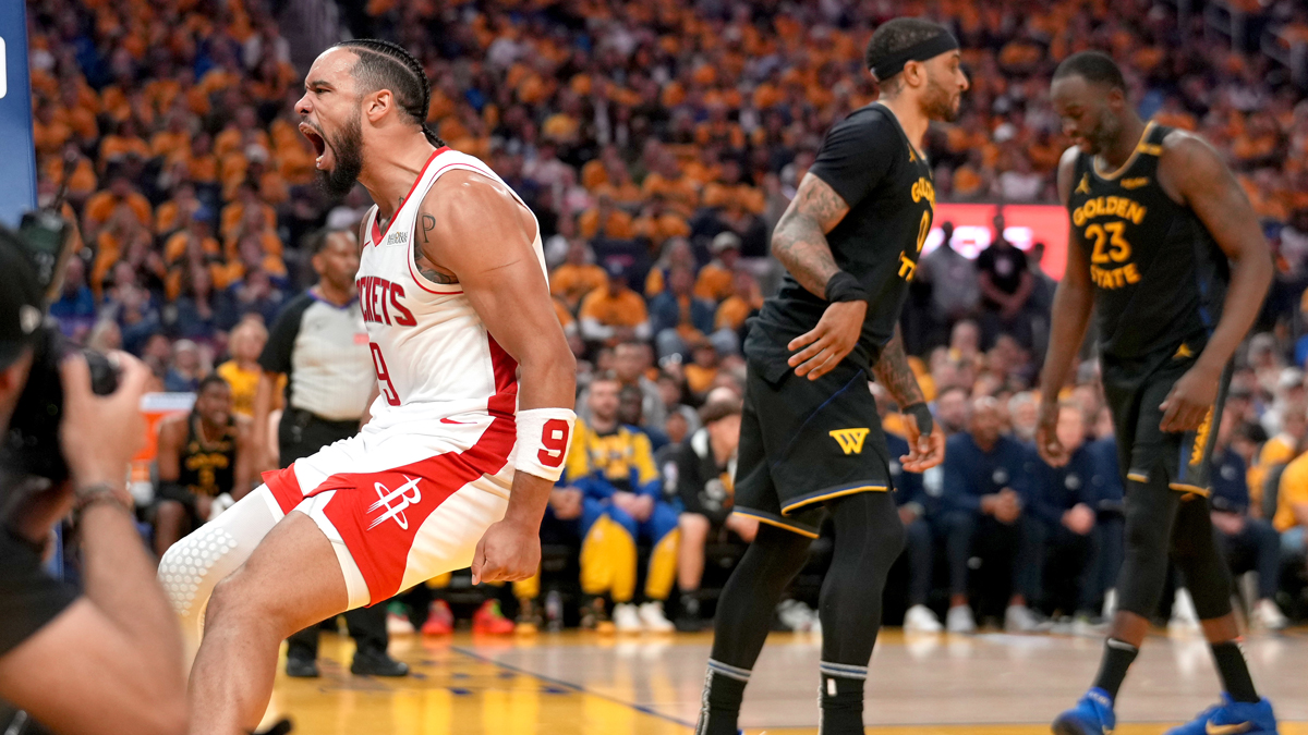 Lifeless Dubs lose Game 6 to Rockets – NBC Sports Bay Area & California