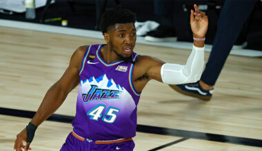 Donovan Mitchell Praises 90s Jazz Jersey On Kelce Podcast