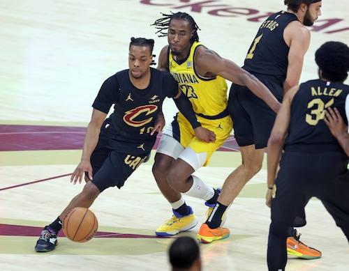 Cleveland Cavaliers vs. Indiana Pacers in game 5 of the Eastern Conference semifinals, May 13, 2025