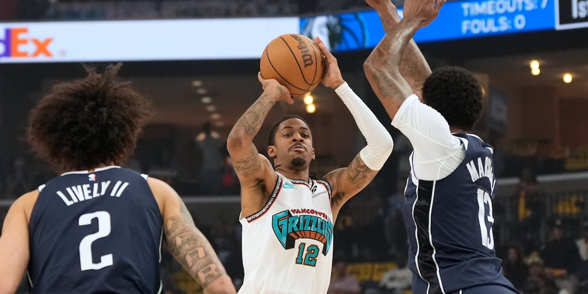 Grizzlies hammer the Mavericks 120-106, will face No. 1 Thunder Sunday in playoffs