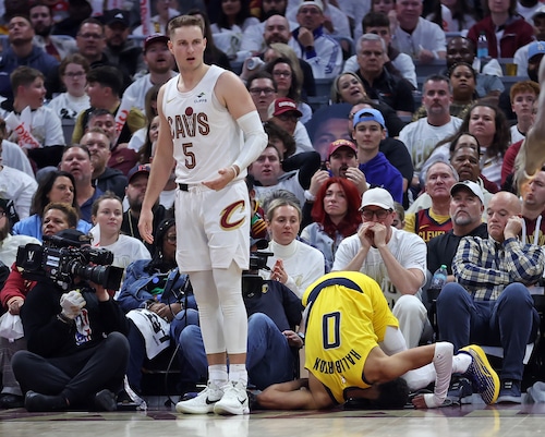 Cleveland Cavaliers vs. Indiana Pacers in game 2 of the Eastern Conference semifinals, May 6, 2025